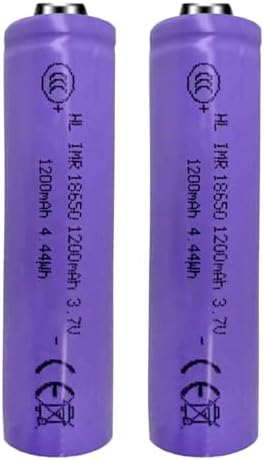 Baterías Recargables Ni-MH 2Pack 3.7V 1200mAh para Linternas LED, Faros, Timbres y Autos RC - imagen 1