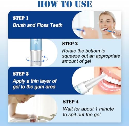 Gel Terapéutico para Encías Neslemy™ - Pack de 3, Gel Blanqueador de Dientes y Tratamiento Instantáneo para Encías Dentizen - imagen 7