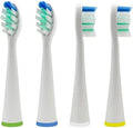 Cabezas de Cepillo de Repuesto para Cepillo de Dientes Waterpik Sensonic Complete Care (Modelos STW-03W020 Blanco y STW-03W027 Gris), 4 Piezas con - imagen 1