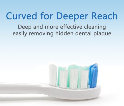Cabezas de Cepillo de Repuesto para Cepillo de Dientes Waterpik Sensonic Complete Care (Modelos STW-03W020 Blanco y STW-03W027 Gris), 4 Piezas con - imagen 2