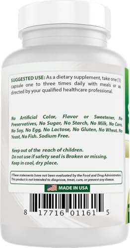 Extracto de Gymnema Sylvestre 500 mg 120 Cápsulas Vegetarianas - Mínimo 25% Ácido Gimnémico (Paquete de 2) - Best Naturals - imagen 7