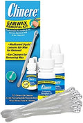 Kit de Remoción de Cerumen Clinere, Limpieza Segura y Suave del Cerumen, Alivio de Picazón, Efecto Instantáneo, 2 x 15 ml con 12 Palitos - imagen 1