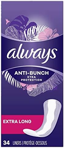 Always Xtra Protección Protectores Diarios Extra Largos, 34 unidades (Paquete de 3) - imagen 1
