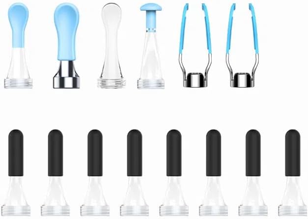 Puntas de Repuesto Bebird para Limpieza de Oídos, 14 Piezas de Silicón Impermeable para Remoción de Cerumen, Compatible con Earsight Plus - imagen 2