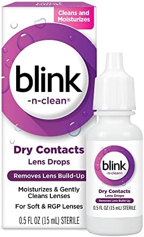 Bausch + Lomb Blink N Clean Gotas para Lentes de Contacto Secos, 0.5 Fl Oz - imagen 1