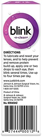 Bausch + Lomb Blink N Clean Gotas para Lentes de Contacto Secos, 0.5 Fl Oz - imagen 3