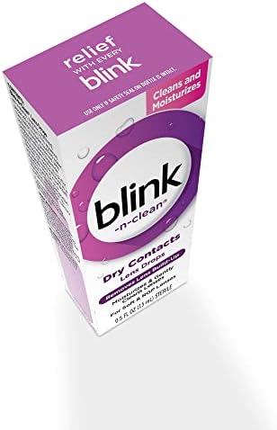 Bausch + Lomb Blink N Clean Gotas para Lentes de Contacto Secos, 0.5 Fl Oz - imagen 5