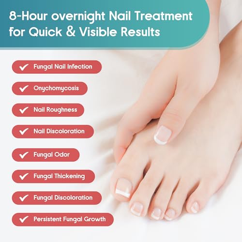 Parche Antifúngico para Uñas DR.RAPID, Tratamiento Extra Fuerte para Hongos en Uñas de Pies - 20 Parches para Tratamiento Nocturno de Hongos en Uñas - imagen 4