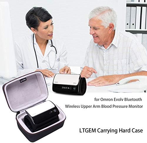 Funda LTGEM Compatible con Monitor de Presión Arterial de Brazo Omron BP7000 Evolv, Solo Funda - imagen 6