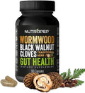Cápsulas NutraPep de Ajenjo, Nogal Negro y Clavo - Detox Natural para Limpiar el Intestino - Salud Digestiva y Soporte Intestinal - Suplemento - imagen 1
