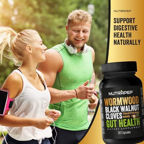 Cápsulas NutraPep de Ajenjo, Nogal Negro y Clavo - Detox Natural para Limpiar el Intestino - Salud Digestiva y Soporte Intestinal - Suplemento - imagen 2