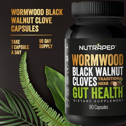 Cápsulas NutraPep de Ajenjo, Nogal Negro y Clavo - Detox Natural para Limpiar el Intestino - Salud Digestiva y Soporte Intestinal - Suplemento - imagen 6