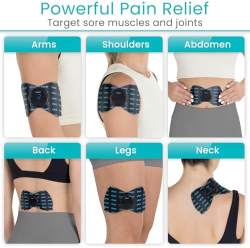 Unidad TENS Inalámbrica Vive 6 Modos - Estimulador Muscular para Alivio del Dolor y Recuperación - Portátil, Sin Cables, con 2 Electrodos, Pantalla - imagen 5
