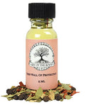 Aceite Fiery Wall of Protection de Art of the Root | Hecho a Mano con Hierbas y Aceites Esenciales | Conjuro, Wicca, Hoodoo, Paganismo y Magia - imagen 1