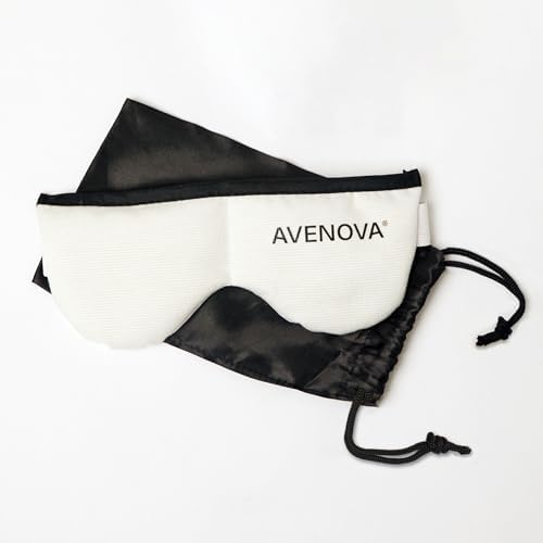 Máscara de Compresas Oculares Avenova - Máscara Reutilizable y Calentable para Ojos Irritados - Alivio de Estilo, Dolores de Cabeza, Alergias y Senos - imagen 1