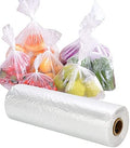Bolsas de Almacenamiento de Alimentos RyhamPaper, 1 Rollo de 12 x 16 Pulgadas, 350 Bolsas Transparentes para Frutas, Verduras y Pan - imagen 1