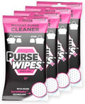 SneakERASERS: Toallitas Limpiadoras para Bolsos PurseWIPES - Toallitas Portátiles para Cuero, Eliminador de Suciedad y Rayones, (28 toallitas) - imagen 1