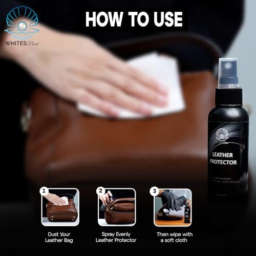 Spray Premium para Proteger Cuero de Bolsos y Carteras 3.40oz – Protector de Ante y Guardián de Manchas - Impermeabilizante y Protector Térmico - imagen 3