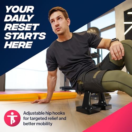 Optimized Athletics - Herramienta Ajustable para Liberación de Puntos Gatillo y Tejido Profundo en Caderas, Cuello, Espalda y Glúteos - imagen 2