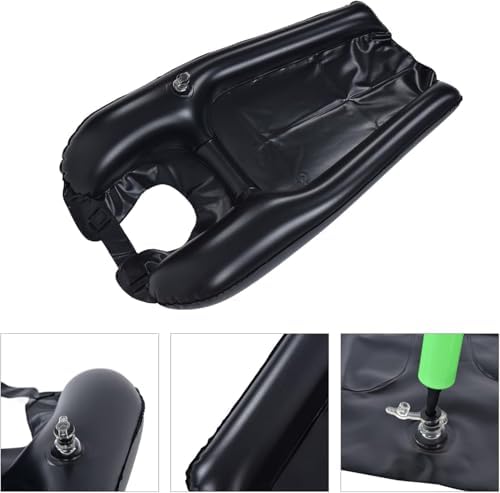 Tazón de Champú Portátil Inflable, Estación de Lavado de Cabello para Niños, Ideal para Hogar, Hospital, Personas con Discapacidad y Pacientes - imagen 6