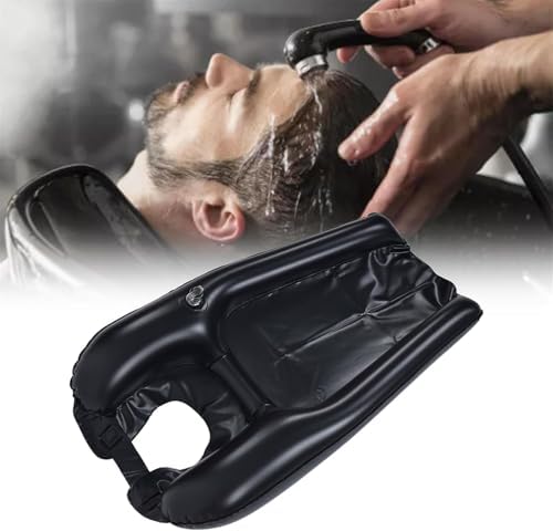 Tazón de Champú Portátil Inflable, Estación de Lavado de Cabello para Niños, Ideal para Hogar, Hospital, Personas con Discapacidad y Pacientes - imagen 7