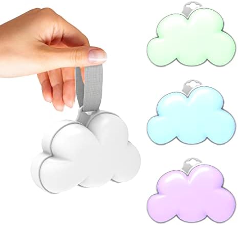 Máquina de Sonido y Luz Nocturna Portátil Pure Enrichment PureBaby Cloud - 15 Sonidos Relajantes, Ideal para Bebés y Niños, Funciona a Batería - imagen 1