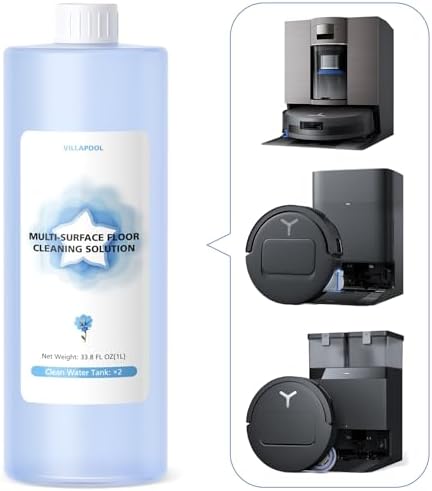 Solución de limpieza multi-superficie VILLAPOOL compatible con ECOVACS DEEBOT X11 OmniCyclone / X9 PRO OMNI / T80 OMNI / T50 PRO OMNI / N30 Series / - imagen 8