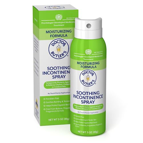 Spray Calmante para Incontinencia Doctor Butler’s - Spray Barrera para Proteger Piel Sensible e Irritada (3 oz) - imagen 1