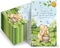 100 Servilletas de Papel para Baby Shower de Osito, 100 Piezas, Decorativas y Desechables, Tema de Cartoon, Suministros para Fiesta y Cumpleaños - imagen 1