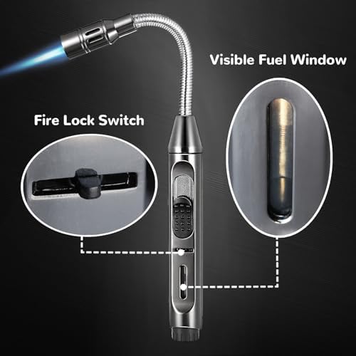Encendedor Eléctrico de Arco Recargable USB - 2 Piezas, Cuello Flexible, Antiviento, Ideal para Camping, BBQ y Estufa de Gas - imagen 3