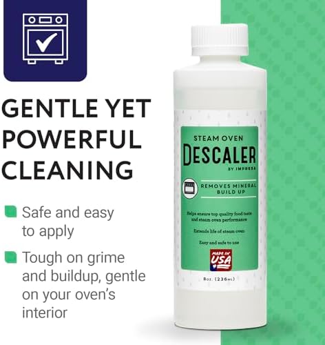 Solución Desincrustante IMPRESA para Horno de Vapor - 8 Fl Oz Limpiador y Desincrustante Compatible con Wolf, Miele, Thermador, Gaggenau, Bosch y Smeg - imagen 3