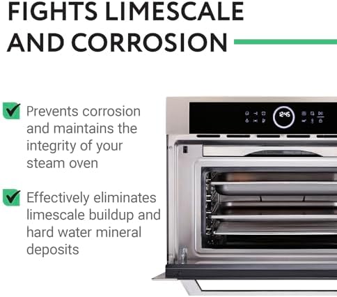 Solución Desincrustante IMPRESA para Horno de Vapor - 8 Fl Oz Limpiador y Desincrustante Compatible con Wolf, Miele, Thermador, Gaggenau, Bosch y Smeg - imagen 4