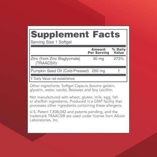Zinc Glycinate 30mg de Protocol for Life Balance - Suplemento de Zinc con Albion Traacs - Soporte para el Sistema Inmunológico - Keto y Libre de - imagen 2