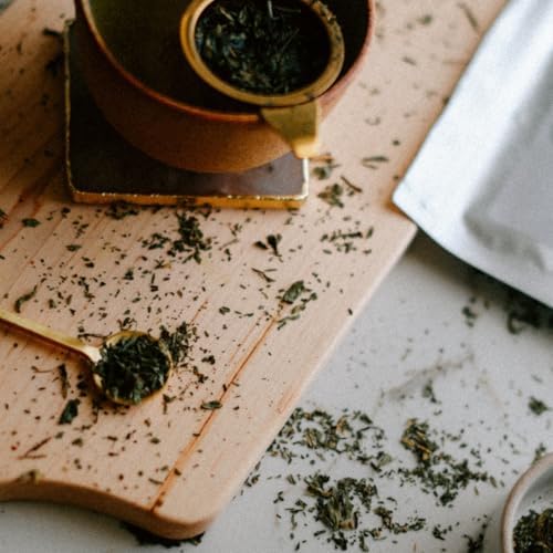 Hojas de Stevia Orgánica 4 oz (113g) - Certificación USDA, Té de Hierbas Secas, Cortadas y Tamizadas - imagen 6