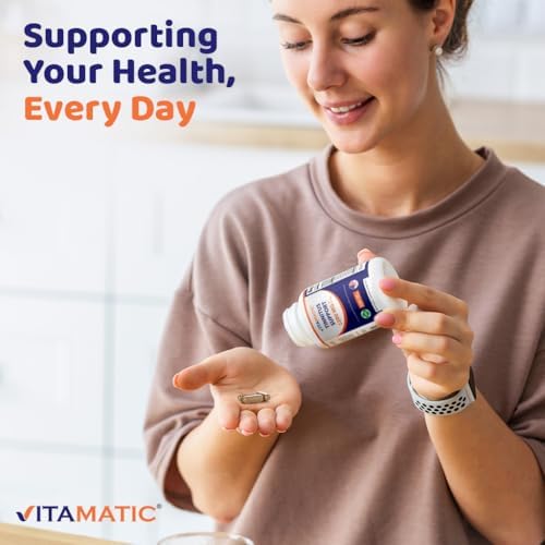 Vitamatic Tinnitus Relief Support – 120 Cápsulas Veganas – 1200 mg Por Porción – Apoya la Salud Auditiva, Reduce el Zumbido, Sin GMO, Sin Gluten - imagen 7