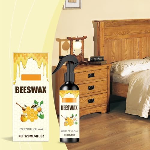 Pulidor de Muebles Spray de Cera de Abeja WenFeng, Cuidado Natural y Restaurador para Sala, Cocina y Pisos de Madera (2 Piezas) - imagen 3