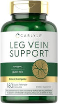 Suplemento para Venas Carlyle | 180 Cápsulas | Apoya la Función Saludable de las Venas | Sin OGM, Sin Gluten - imagen 1