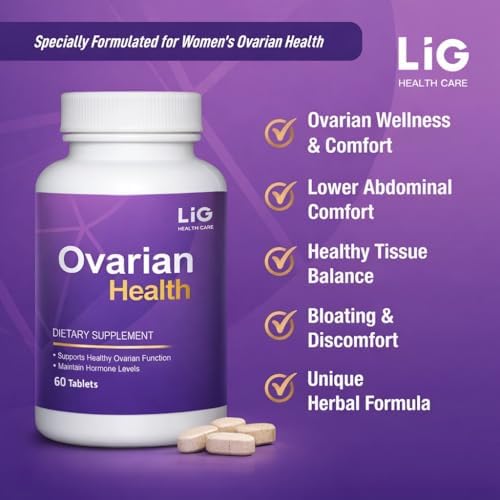 LIG Salud Ovárica – Suplemento Herbal Natural para el Equilibrio Hormonal Femenino - Apoyo al Ciclo y Salud Reproductiva - Con Flor de Madreselva - - imagen 4