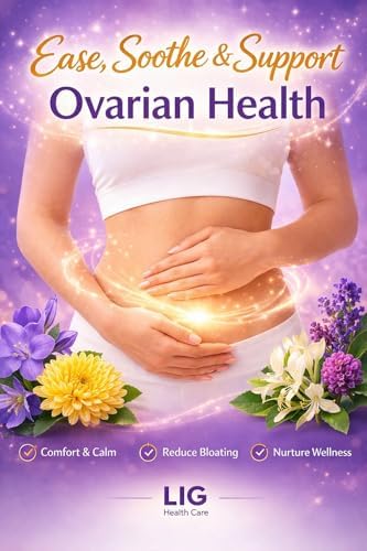 LIG Salud Ovárica – Suplemento Herbal Natural para el Equilibrio Hormonal Femenino - Apoyo al Ciclo y Salud Reproductiva - Con Flor de Madreselva - - imagen 5