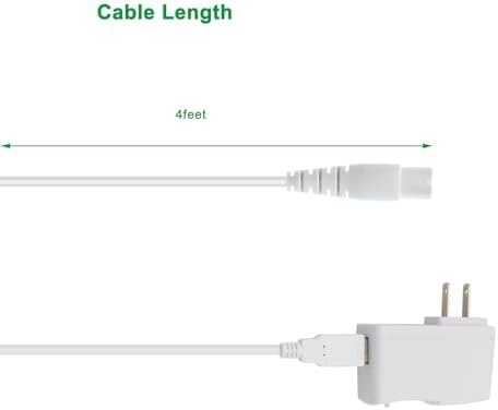 Cargador Recargable HV-270 Magic Wand, Adaptador de Corriente de 10 Voltios con Cable de Carga - imagen 2