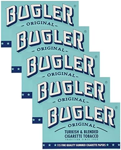Papel para Cigarrillos Bugler Single Wide (70mm) - Paquete de 5 unidades - imagen 1