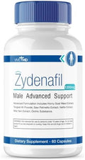 Píldoras VIVE MD Zydenafil para Hombres - Fórmula Avanzada 1200mg con Tongkat Ali, Saw Palmetto y Horny Goat Weed (60 Cápsulas) - imagen 1