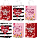 Bolsas de Regalo para el Día de las Madres cocokawats 18 Piezas con Asas, Diseño de Tulipanes Rosados para Fiestas Temáticas - imagen 1