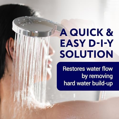 Solución Limpiadora para Regaderas IMPRESA - 8 oz sin fragancia - Eliminador de depósitos de cal y desincrustante - Restaura el flujo de agua - Hecho - imagen 5