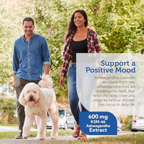 Cápsulas de Ashwagandha Zahler, Suplemento KSM-66 de 600mg, Apoyo para Relajación y Estrés, Kosher, 60 Cápsulas - imagen 3