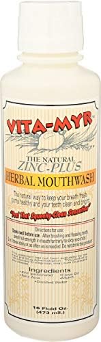 Enjuague Bucal Herbal VITA-MYR Zinc-Plus Xtra (16 Onzas) - imagen 1