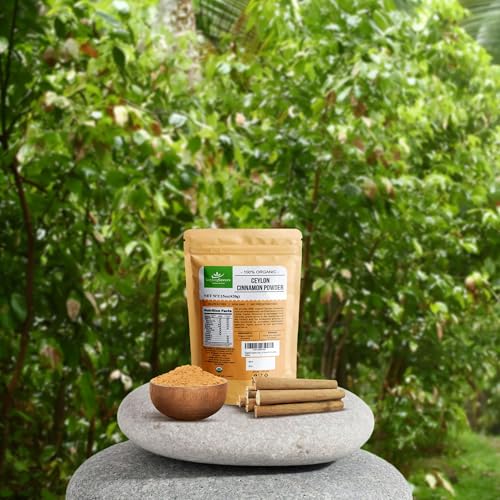 Polvo de Canela Ceylon Orgánica, 15 oz, Canela Verdadera, Grado Premium, Cosechada y Empacada de una Granja Orgánica Certificada por el USDA en Sri - imagen 6
