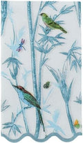 Servilletas de Papel Chinoiserie Teal de Stxy – Servilletas de Cena con Textura de Lino, Desechables para Baño – Decorativas con Aves Vintage, Bambú, - imagen 1