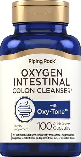 Piping Rock Colon Cleanse | 100 Cápsulas | Limpiador Intestinal Oxy-Tone | Suplemento No Transgénico y Libre de Gluten - imagen 1