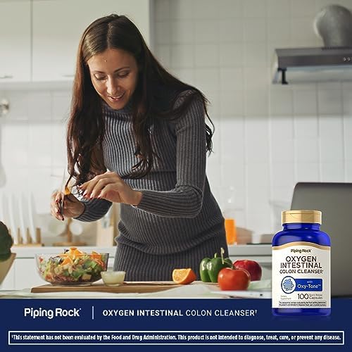 Piping Rock Colon Cleanse | 100 Cápsulas | Limpiador Intestinal Oxy-Tone | Suplemento No Transgénico y Libre de Gluten - imagen 6